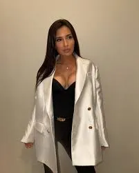 Satin Blazer review Sophia Parker