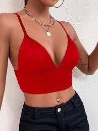 Seductive Solid Color Low-Cut Halter Crop Top with Open Back – Trendy Western Style Bustier Vest for Women review Emily Davis