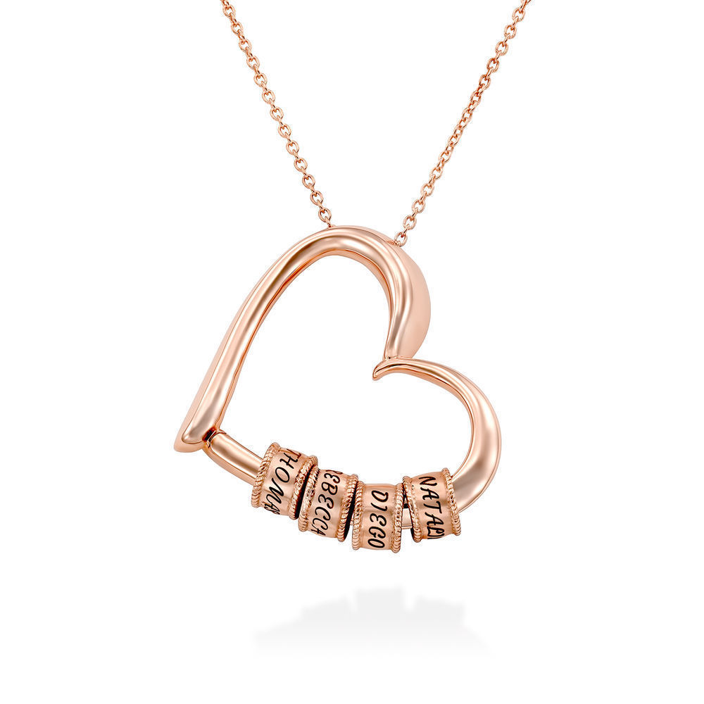 Heart Shape Bead Necklace For Women