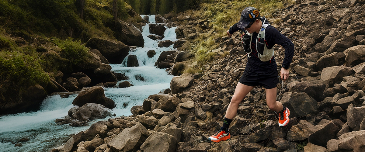 Trail Running Shoe Structure
