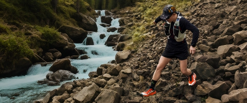 Trail Running Shoe Structure