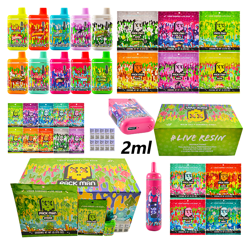 PACKMAN GEN3 2G DISPOSABLE BAG PACKAGE