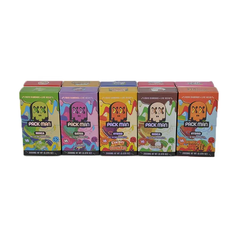 packman V6 2000mg  live resin + liquid diamonds