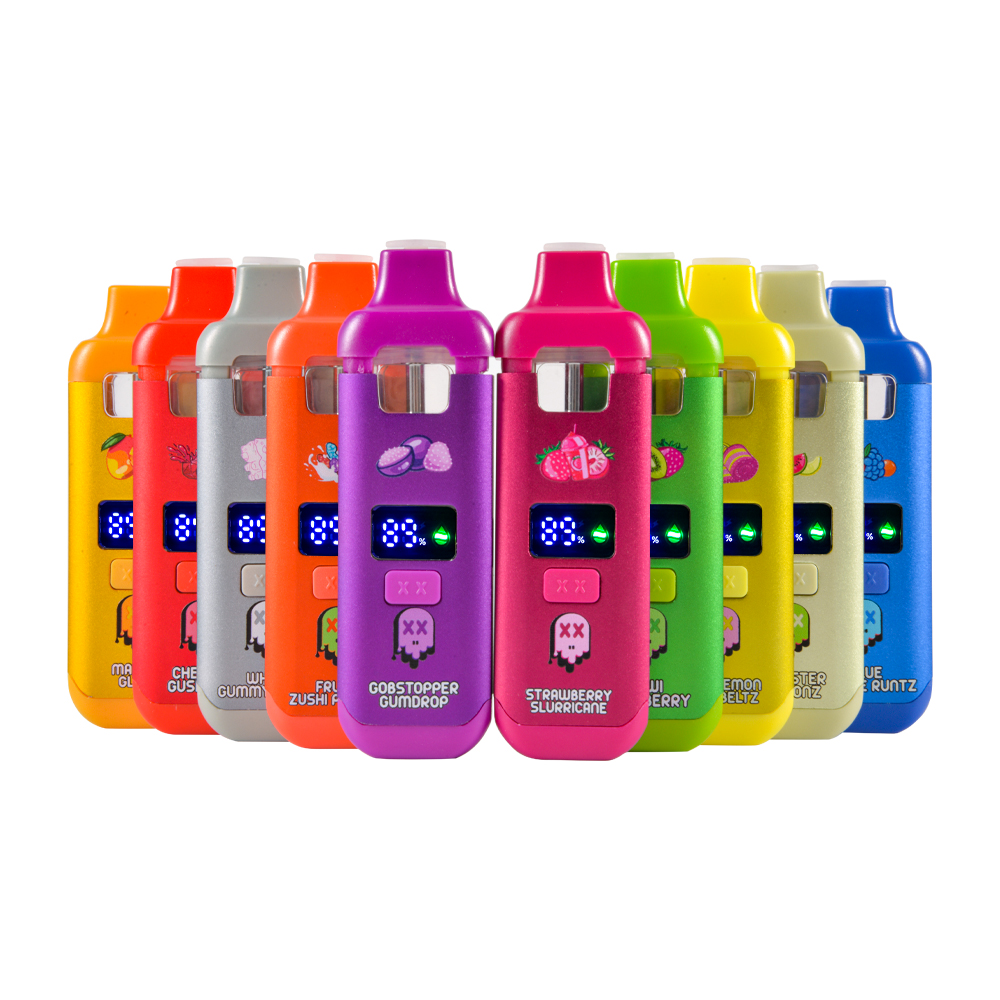 10 flavors packman mini disposable
