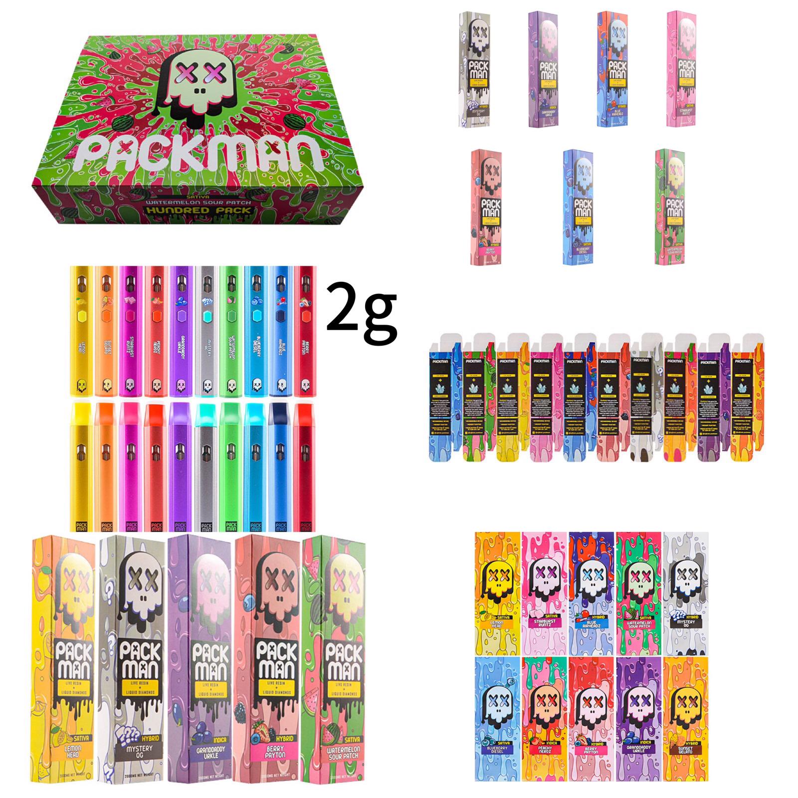 Packman 2ml Gen2 vape pens
