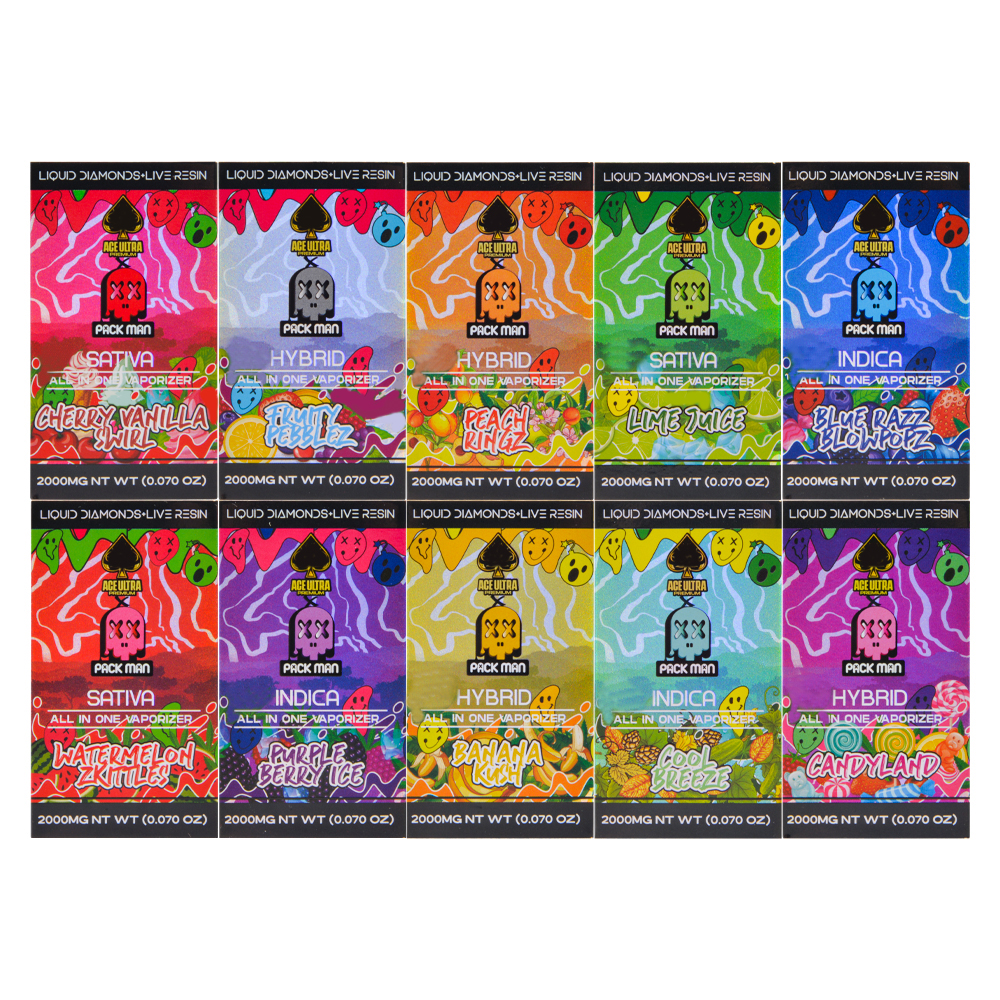 ACE x PACKMAN disposable 2ml
