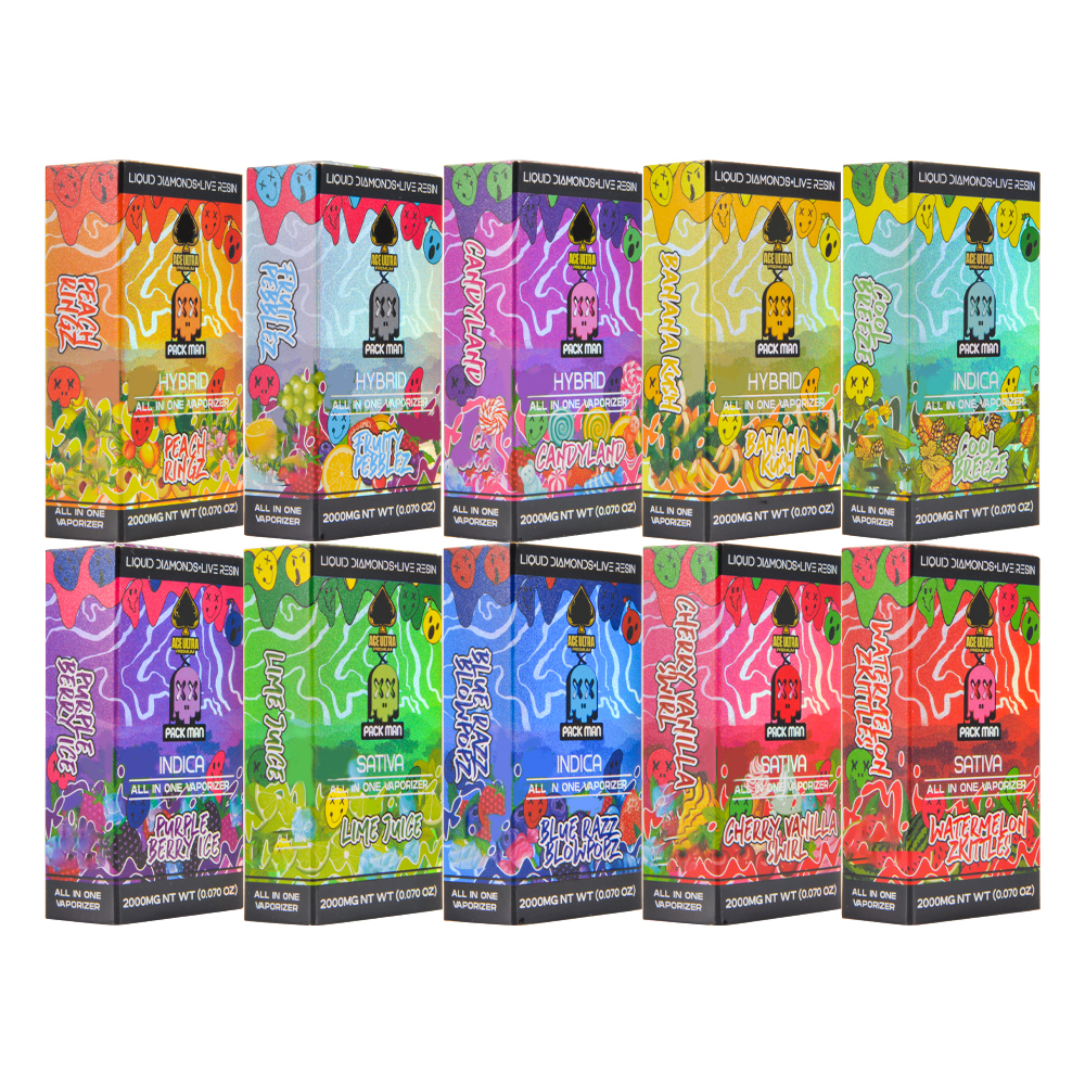 ACE x Packman 2ml dispos
