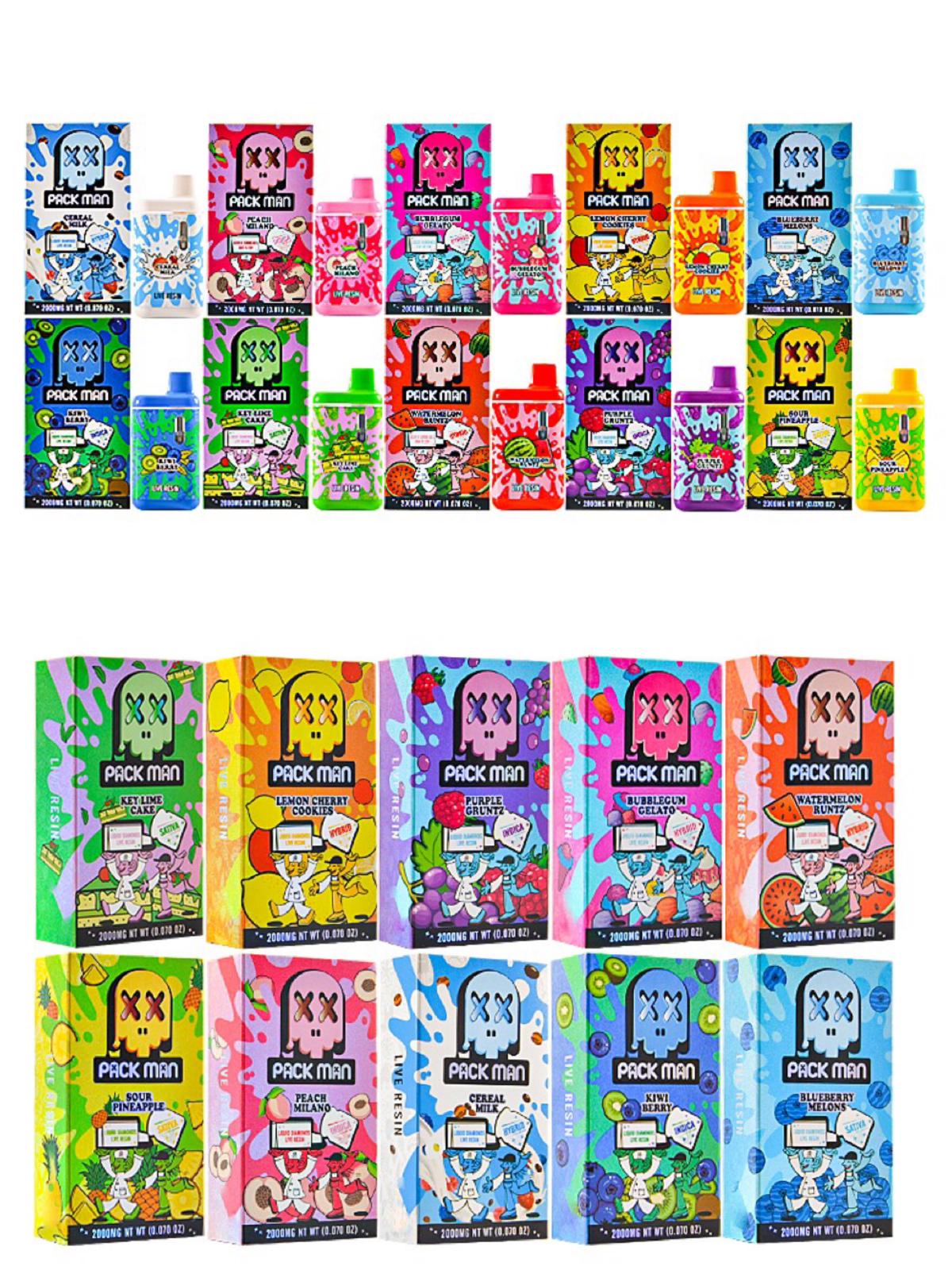 2g pacman gen 6 vape pens
