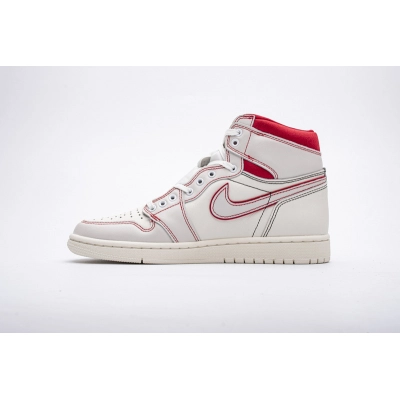 PK God Air Jordan 1 Retro High Phantom Gym Red 555088-160 01