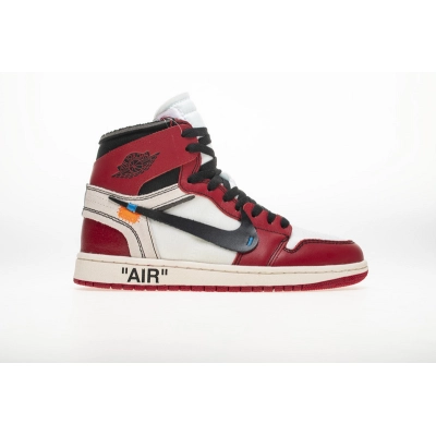 PK God Air Jordan 1 Retro High Off-White Chicago AA3834-101 02
