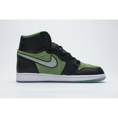 PK God Air Jordan 1 Retro High Zoom Zen Green CK6637-002 02