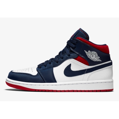 LJR Air Jordan 1 Mid SE USA 852542-104 01