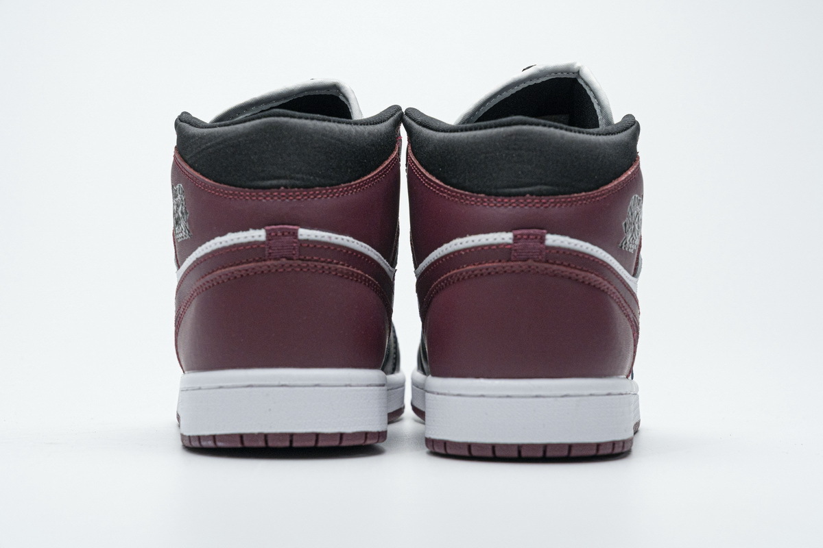 LJR Air Jordan 1 Mid SE Black Dark Beetroot (W) CZ4385-016 