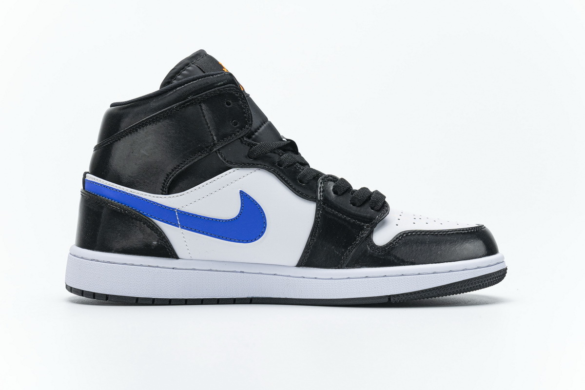 LJR Air Air Jordan 1 Mid Astronomy Blue 554724-084