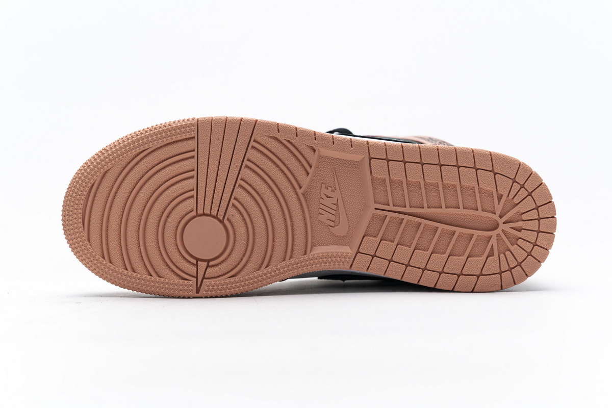 LJR Air Jordan 1 Mid Pink Quartz (GS) 555112-603