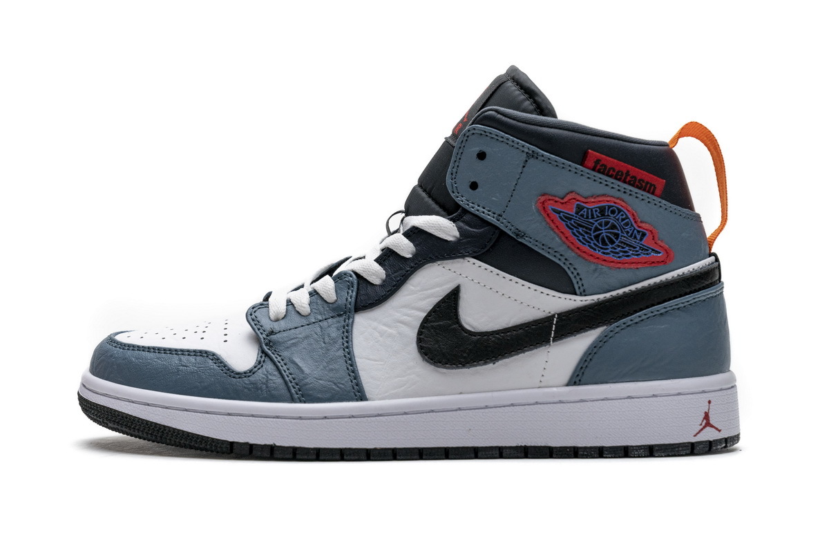 LJR Air Jordan 1 Mid Fearless Facetasm CU2802-100