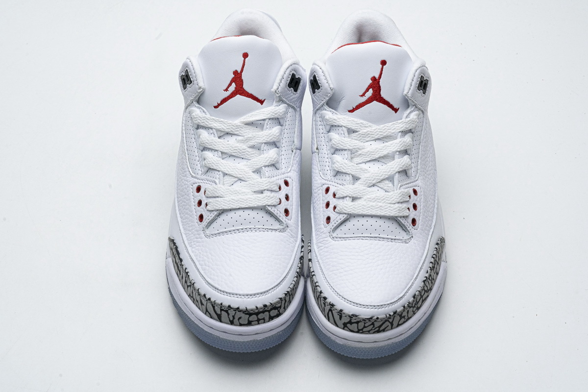 PK God Jordan 3 Retro Free Throw Line White Cement 923096-101
