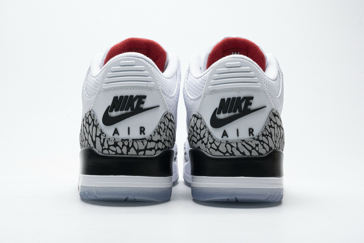 PK God Jordan 3 Retro Free Throw Line White Cement 923096-101