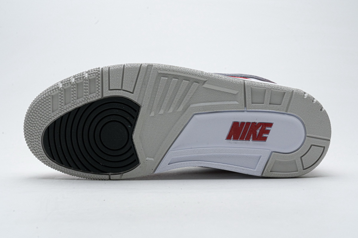 PK God Jordan 3 Retro Tinker White University Red CJ0939-100
