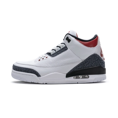 PK God Jordan 3 Retro SE Fire Red Denim (2020) CZ6431-100 01