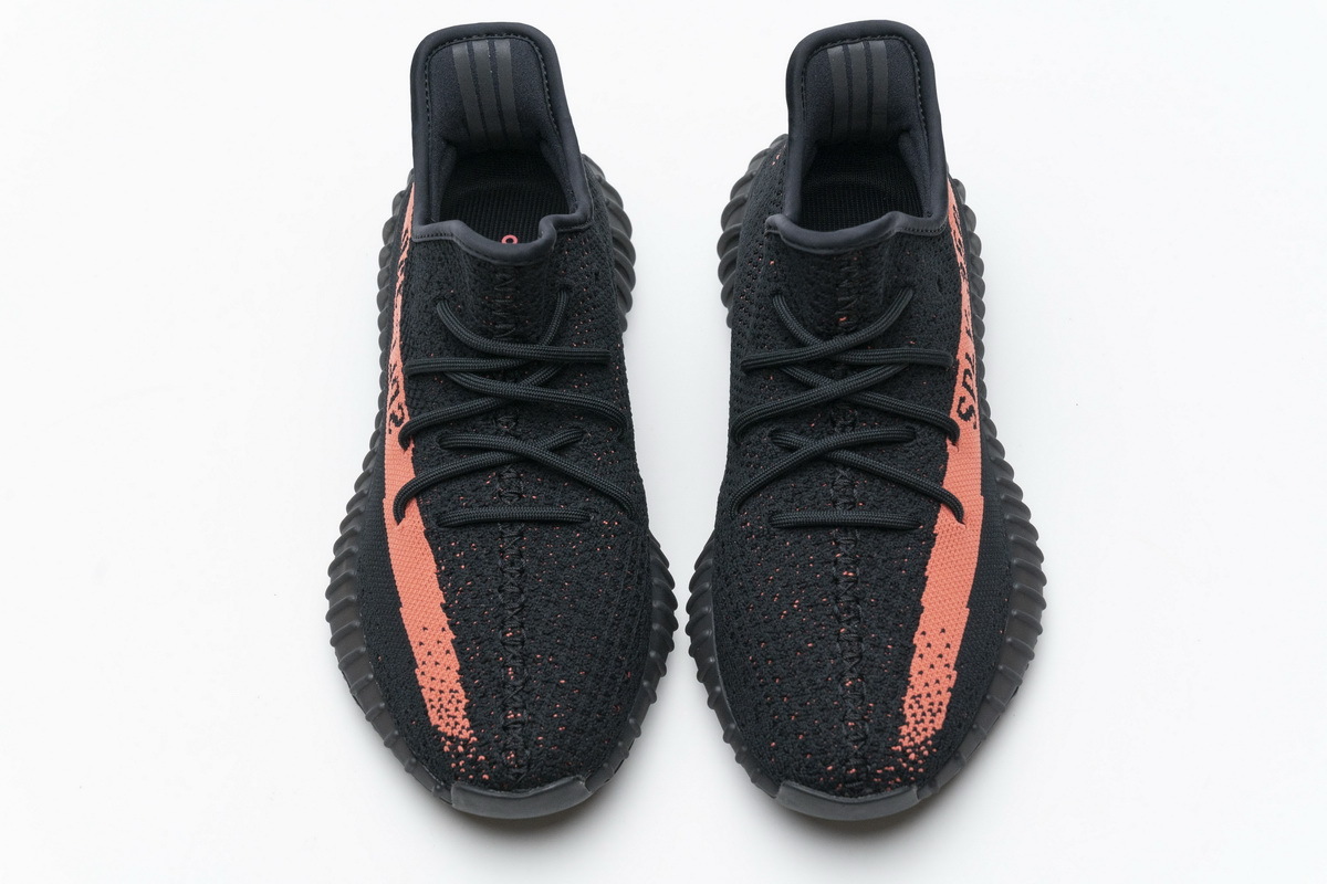PK God adidas Yeezy Boost 350 V2 Core Black Red BY9612