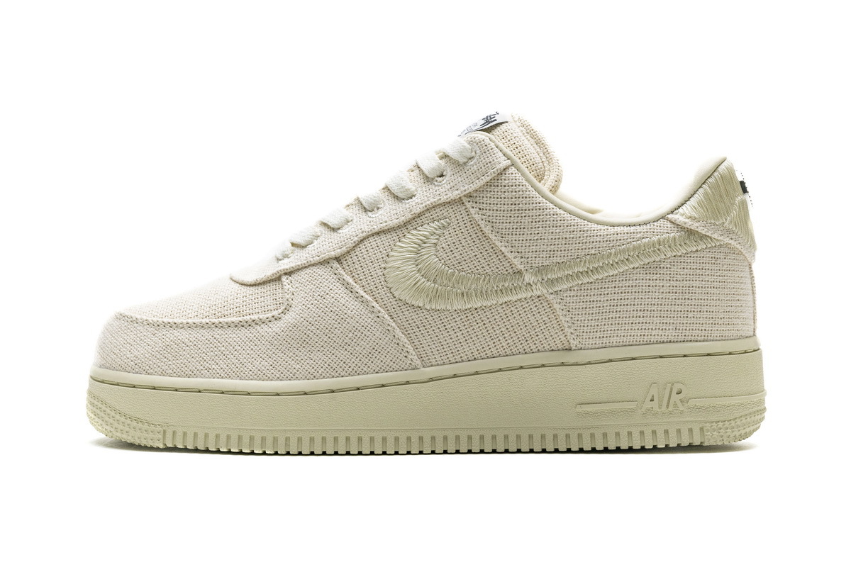 PK God Nike Air Force 1 Low Stussy Fossil CZ9084-200