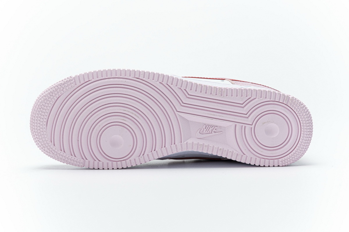 PK God Nike Air Force 1 07 QS Valentine's Day Love Letter DD3384-600