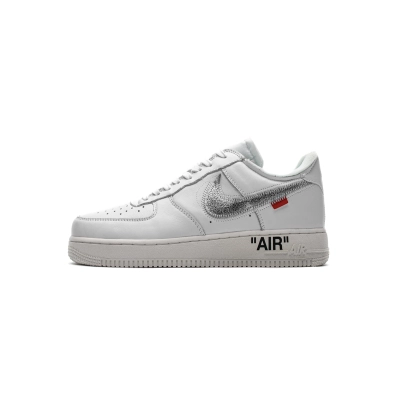 PK God Nike Air Force 1 Low Virgil Abloh Off-White AO4297-100 01