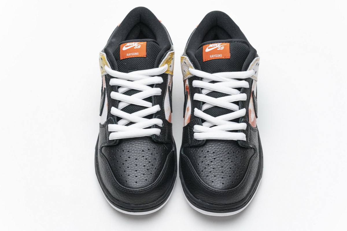 PK God Nike SB Dunk Low Raygun Tie-Dye Black BQ6832-001