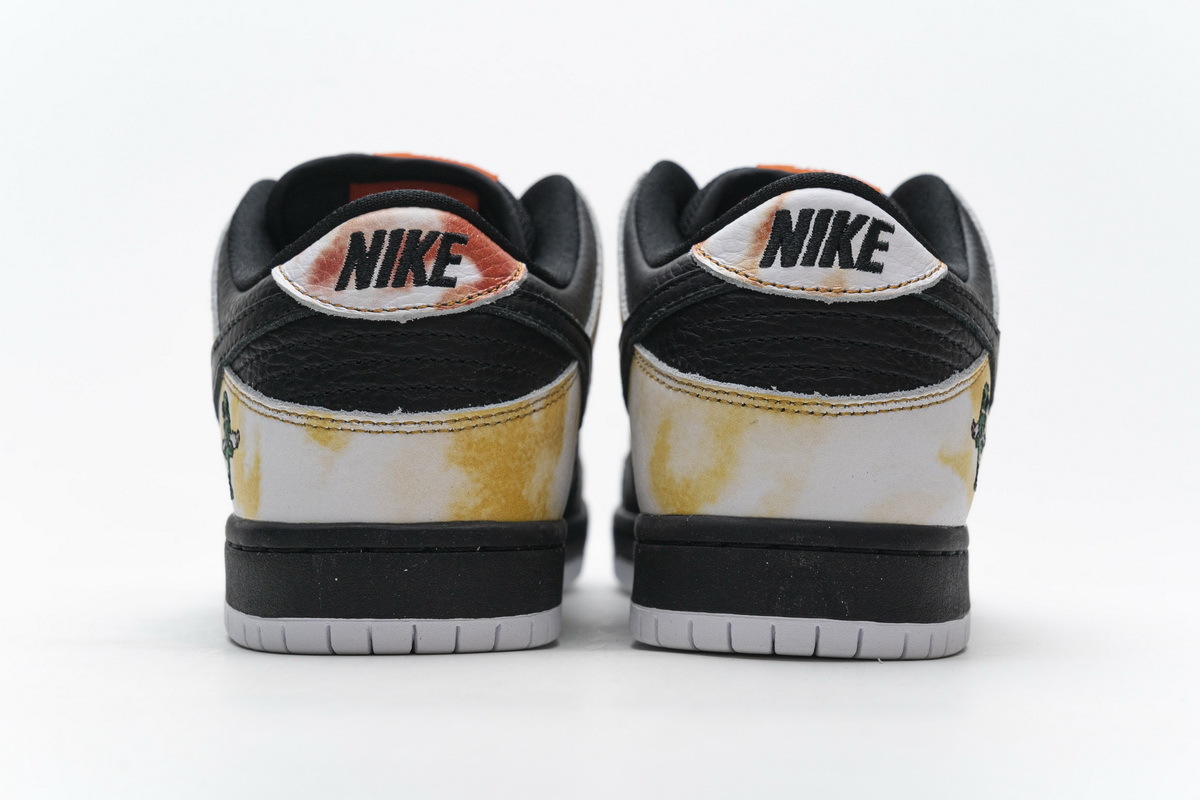 PK God Nike SB Dunk Low Raygun Tie-Dye Black BQ6832-001