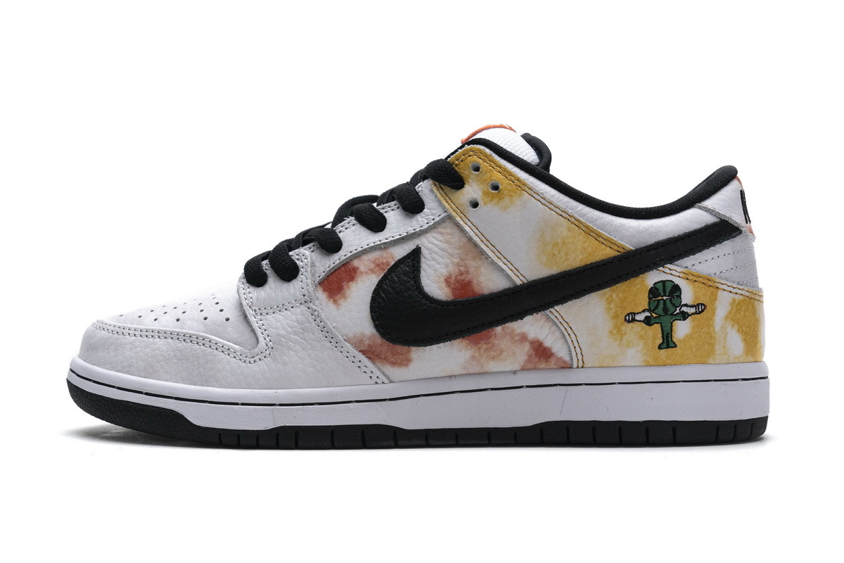 PK God Nike SB Dunk Low Raygun Tie-Dye White BQ6832-101