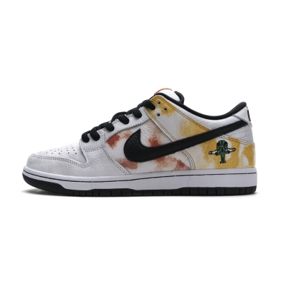 PK God Nike SB Dunk Low Raygun Tie-Dye White BQ6832-101 01