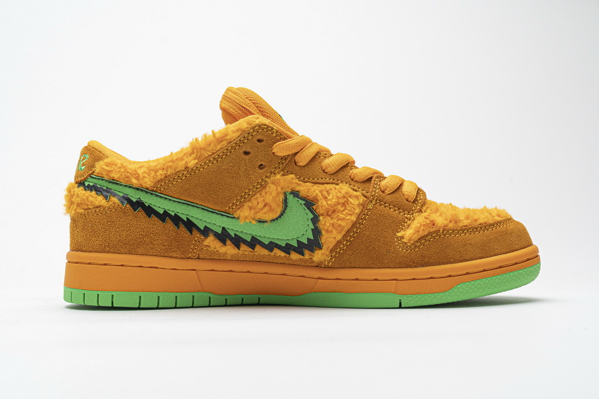 PK God Nike SB Dunk Low Grateful Dead Bears Orange CJ5378-800