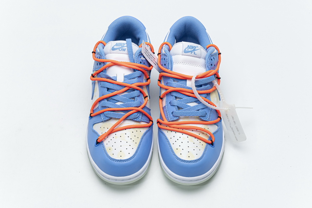 PK God Off-White x Futura x Dunk Low SB 'UNC' DD0856-403