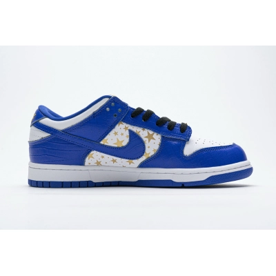 PK God Nike SB Dunk Low Supreme Stars Hyper Royal DH3228-100 02
