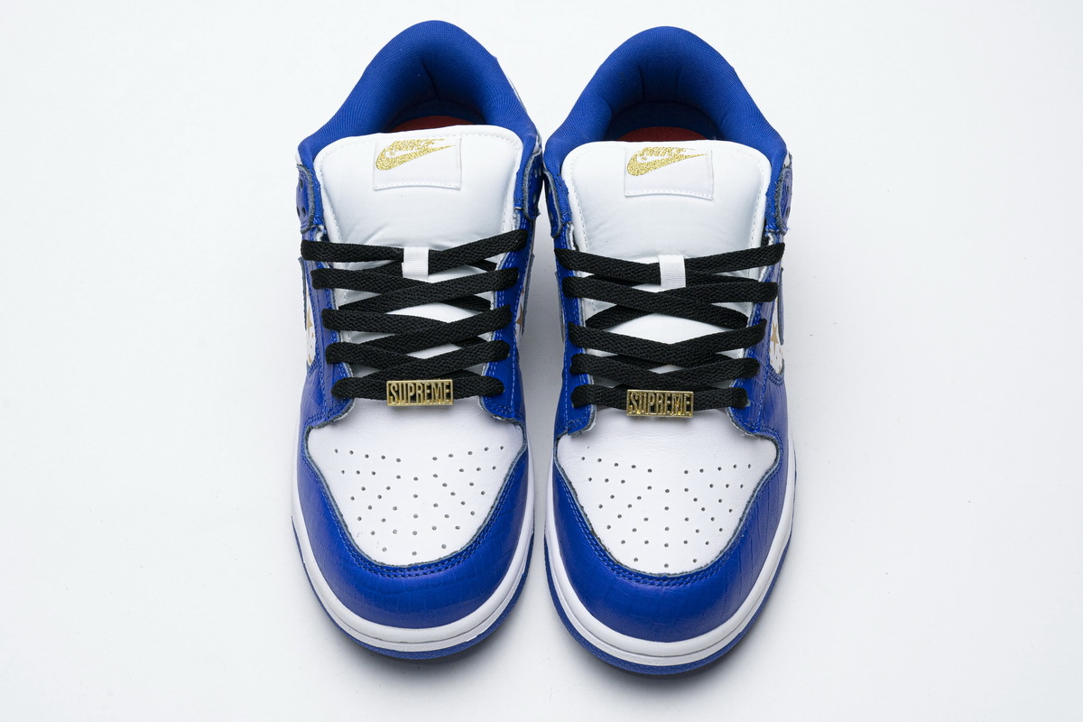 PK God Nike SB Dunk Low Supreme Stars Hyper Royal DH3228-100