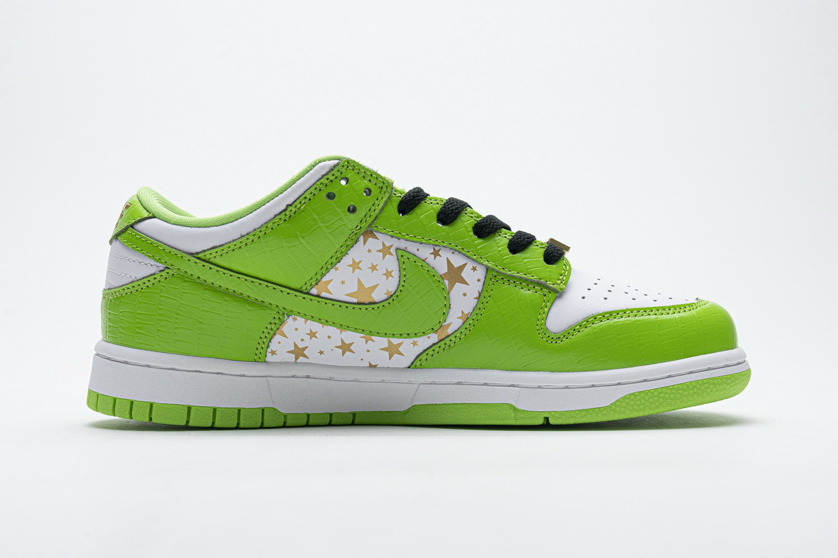 PK God Nike SB Dunk Low Supreme Stars Mean Green DH3228-101