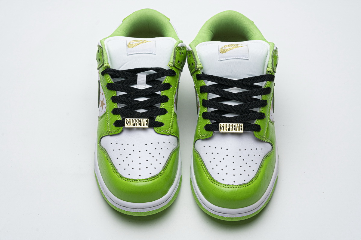 PK God Nike SB Dunk Low Supreme Stars Mean Green DH3228-101