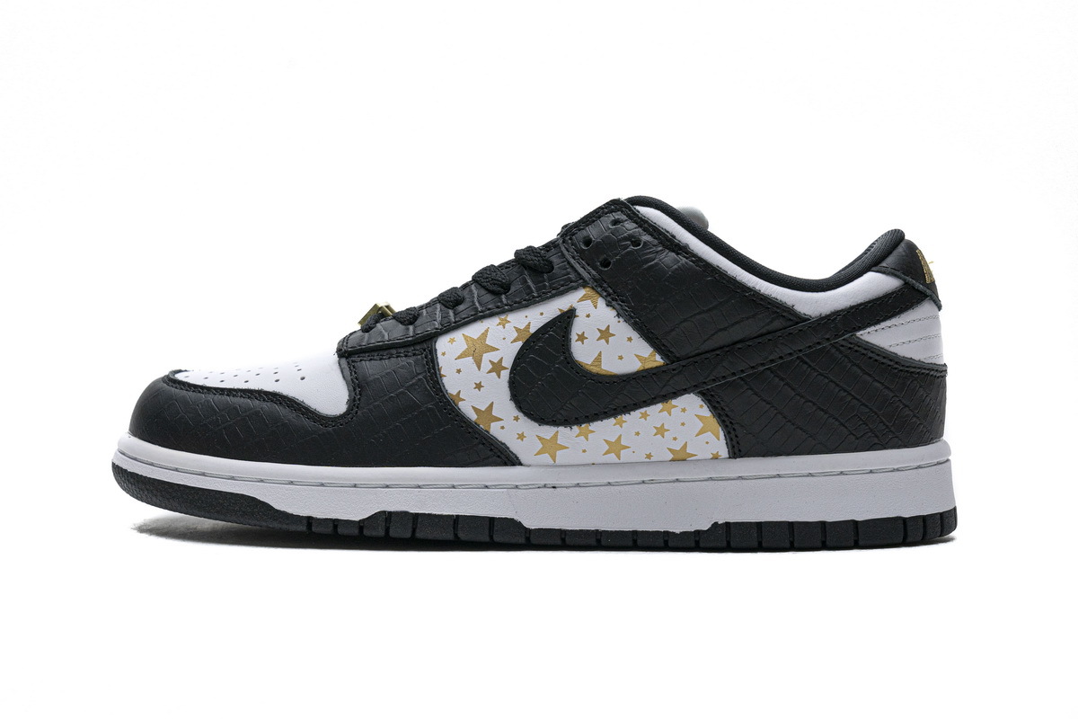 PK God Nike SB Dunk Low Supreme Stars Black DH3228-102