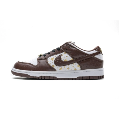 PK God Nike SB Dunk Low Supreme Stars Barkroot Brown DH3228-103 01