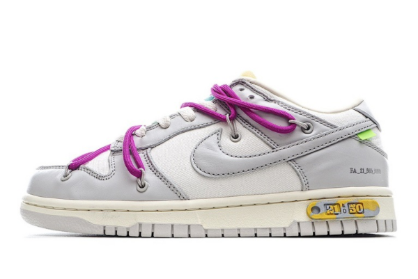 PK God OFF WHITE x Nike Dunk SB Low The 50 NO.21 DM1602-100 
