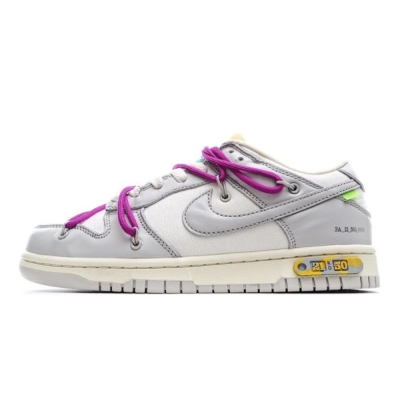 PK God OFF WHITE x Nike Dunk SB Low The 50 NO.21 DM1602-100  01