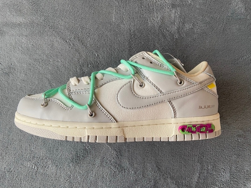 PK God OFF WHITE x Nike Dunk SB Low The 50 NO.4 DM1602-114