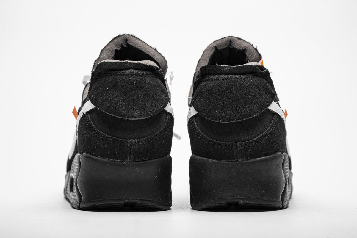 PK God Nike Air Max 90 OFF-WHITE Black AA7293-001