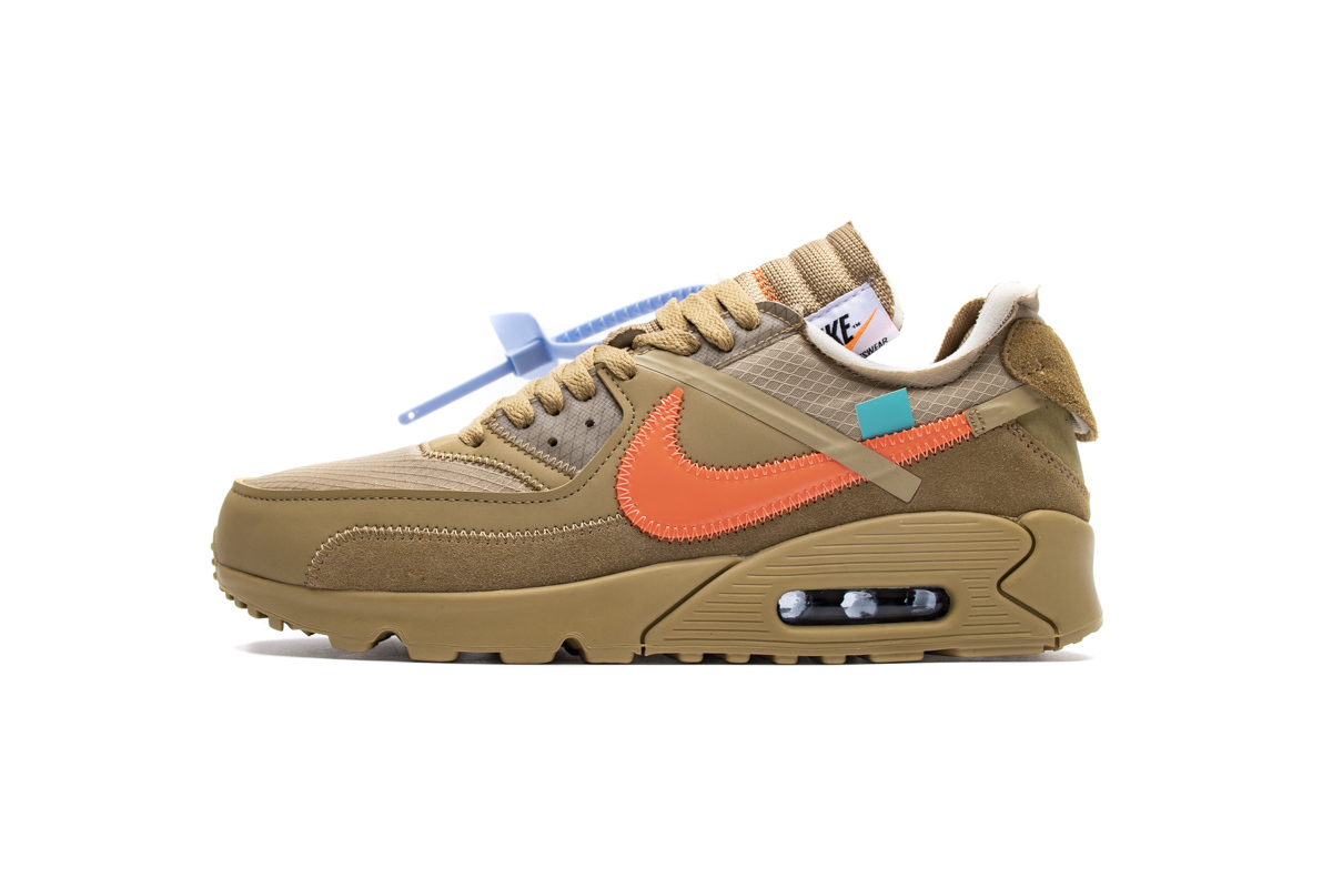 PK God Nike Air Max 90 OFF-WHITE Desert Ore AA7293-200