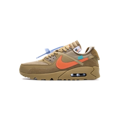 PK God Nike Air Max 90 OFF-WHITE Desert Ore AA7293-200 01