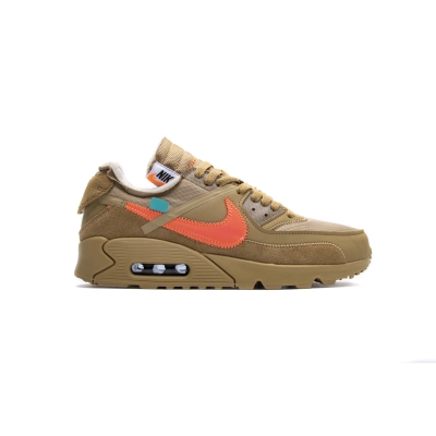 PK God Nike Air Max 90 OFF-WHITE Desert Ore AA7293-200 02
