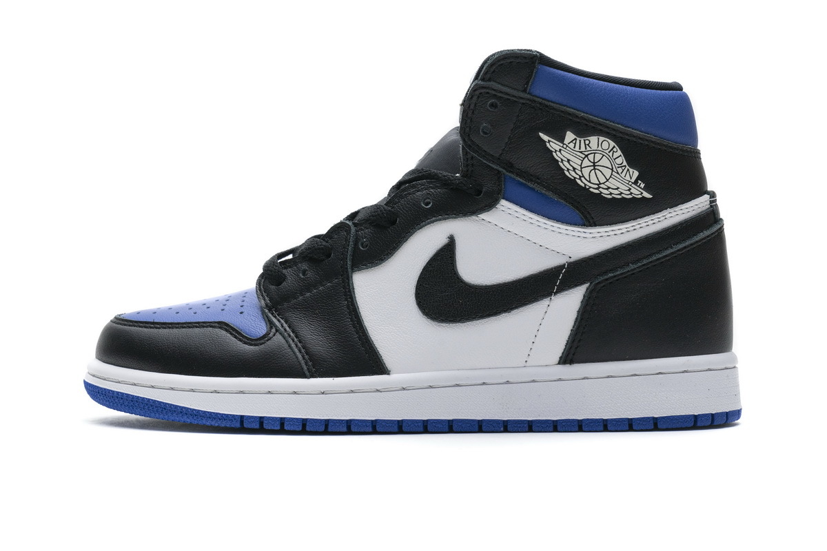 LJR Air Jordan 1 Retro High Royal Toe 555088-041