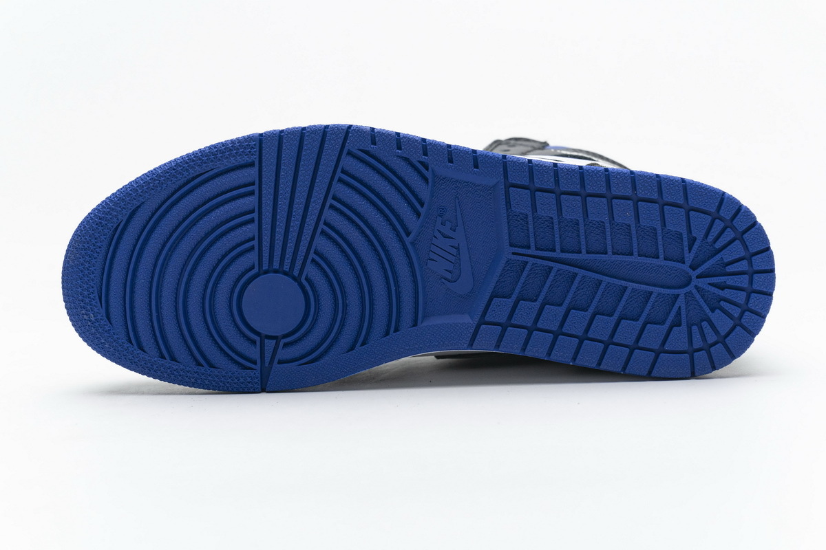 LJR Air Jordan 1 Retro High Royal Toe 555088-041