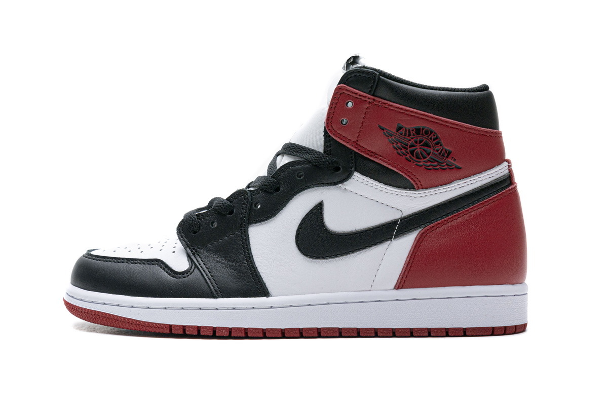 LJR Air Jordan 1 Retro Black Toe (2016) 555088-125
